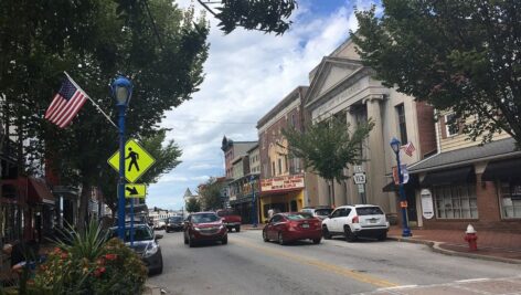 view of bridge street thoroughfare