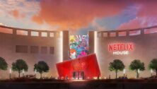 Exterior rendering of Netflix House