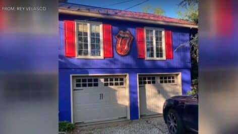 Rolling Stones house exterior