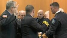 swearing in of fire chiefs