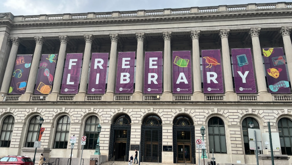 Parkway Central Library exterior.