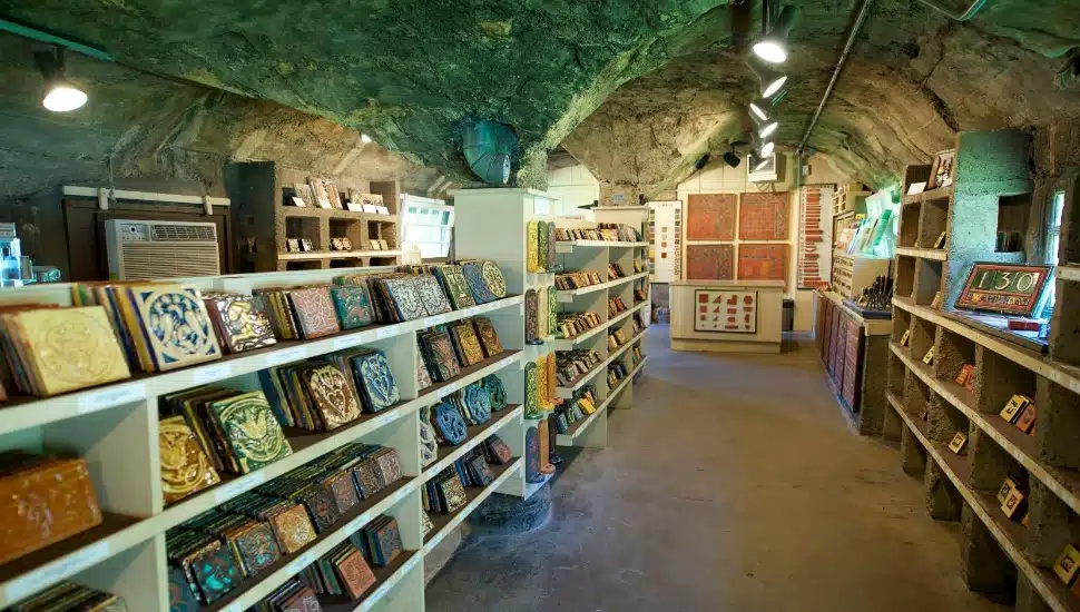 Interior of Moravian Tileworks