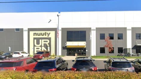 Exterior of Nuuly Warehouse in Levittown