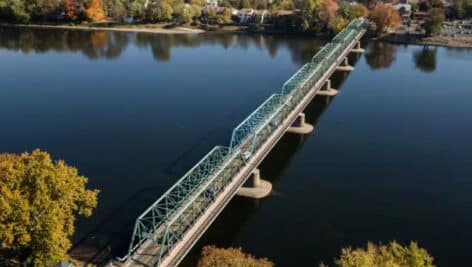 New Hope-Lambertville Bridge.