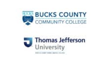 Bucks County Community College and Thomas Jefferson University.