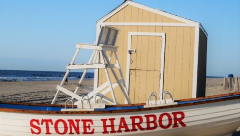 Stone Harbor, New Jersey beach.