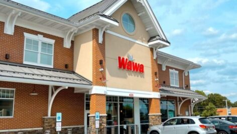 The exterior of a Super Wawa.