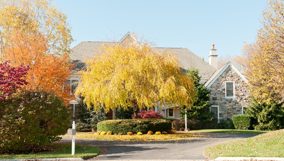 A suburban home in the Philadelphia region.