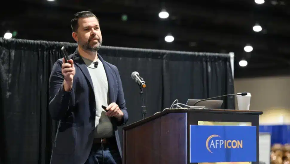 Chad Barger will lead a Nov. 4 workshop on ways to capture donor attention for nonprofits.