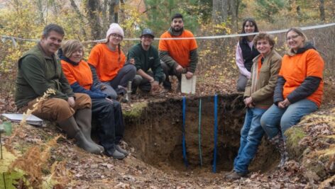 Delaware Valley University soil judging team