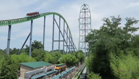 Kingda Ka Roller Coaster at Six Flags Great Adventure