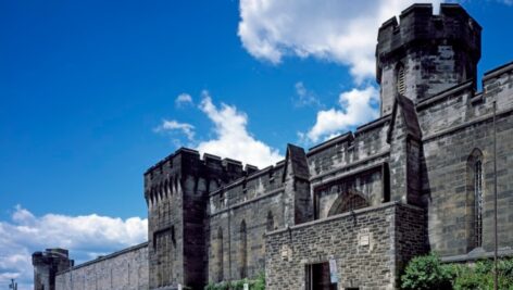 Eastern State Penitentiary exterior.