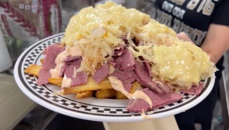 A traditional corned beef dish.