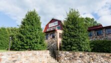 The Stone Barn restaurant exterior.