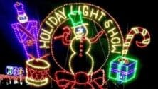 Shady Brook Farm holiday light show.