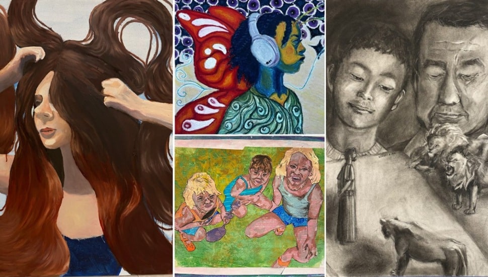 Student artwork recognized by awards program.