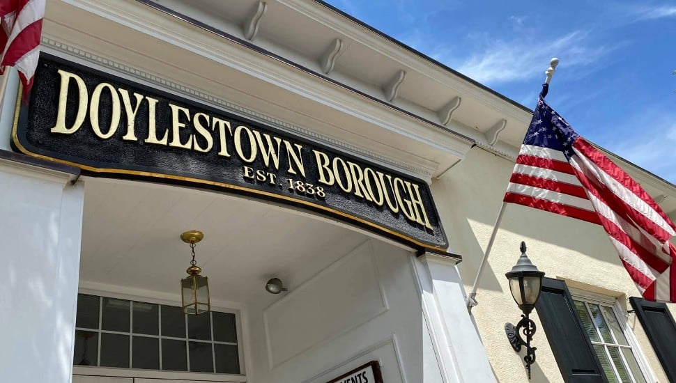 Doylestown Borough courthouse building.