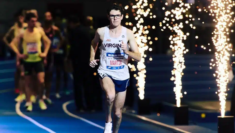 Warminster Native Gary Martin Records Second-Fastest Indoor Collegiate Mile at Millrose Games