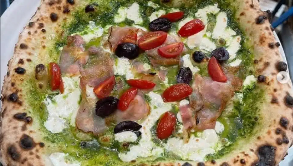 A pizza pie from Spuntino in Doylestown.