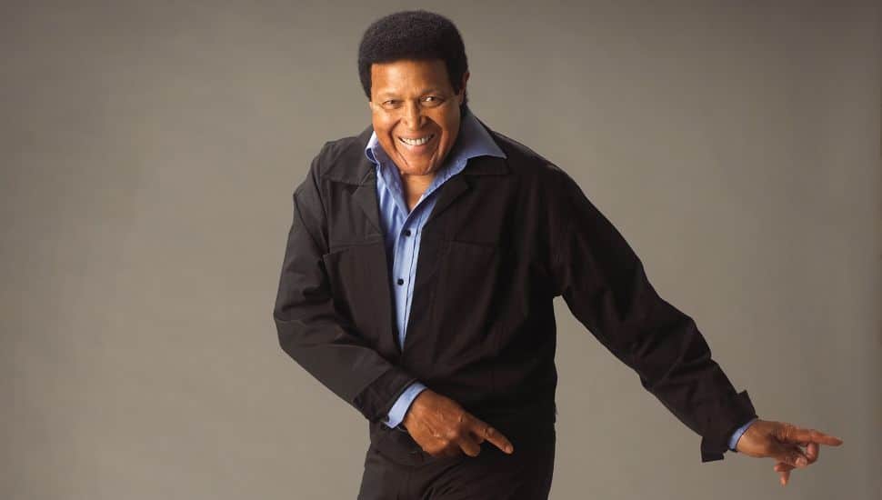 Chubby Checker dancing the twist.