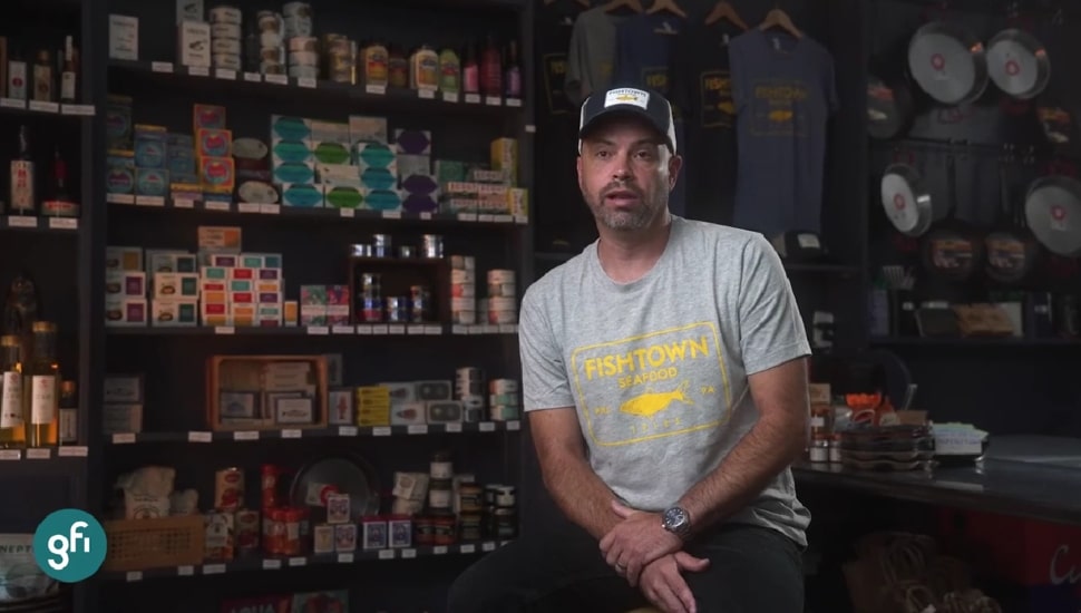Bryan Szeliga, owner of Fishtown Seafood.