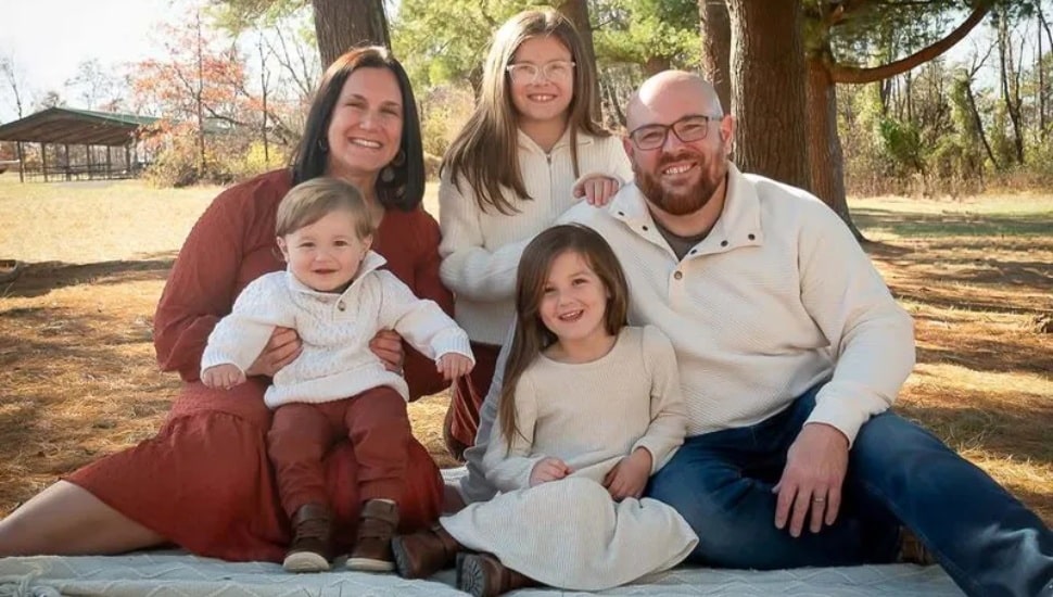 Jenna Flynn and her Family