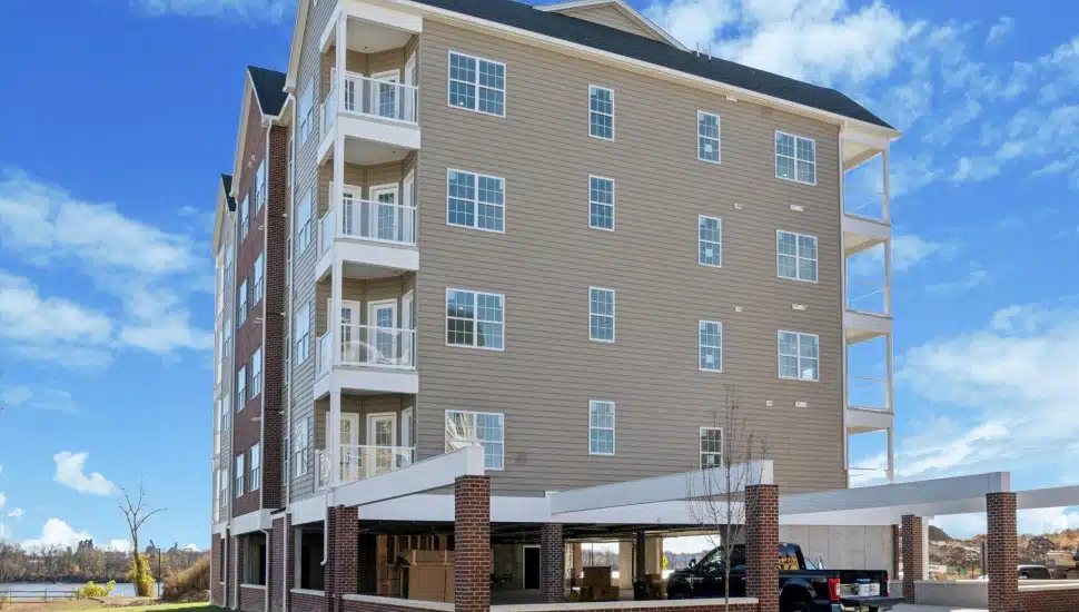 A part of the Radcliffe Court on the Delaware development.