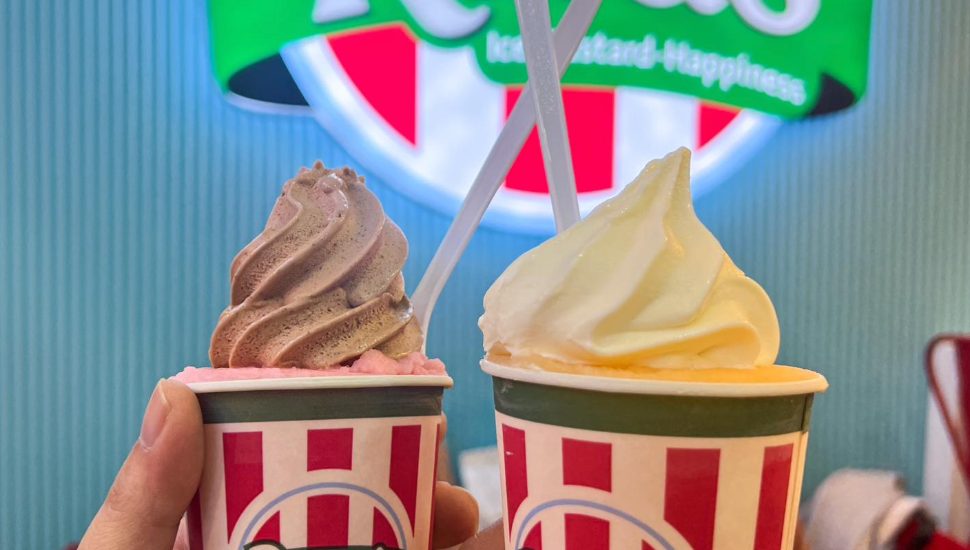 Two Gelatos from Rita's