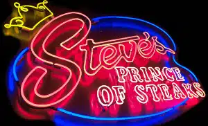 Steve's Prince of Steaks logo