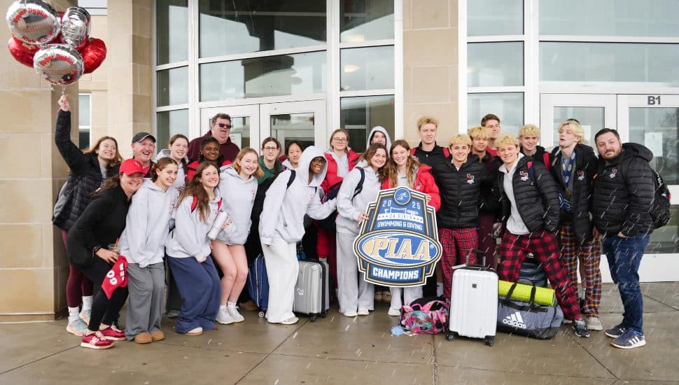 The Upper Dublin Girls Swim Team.