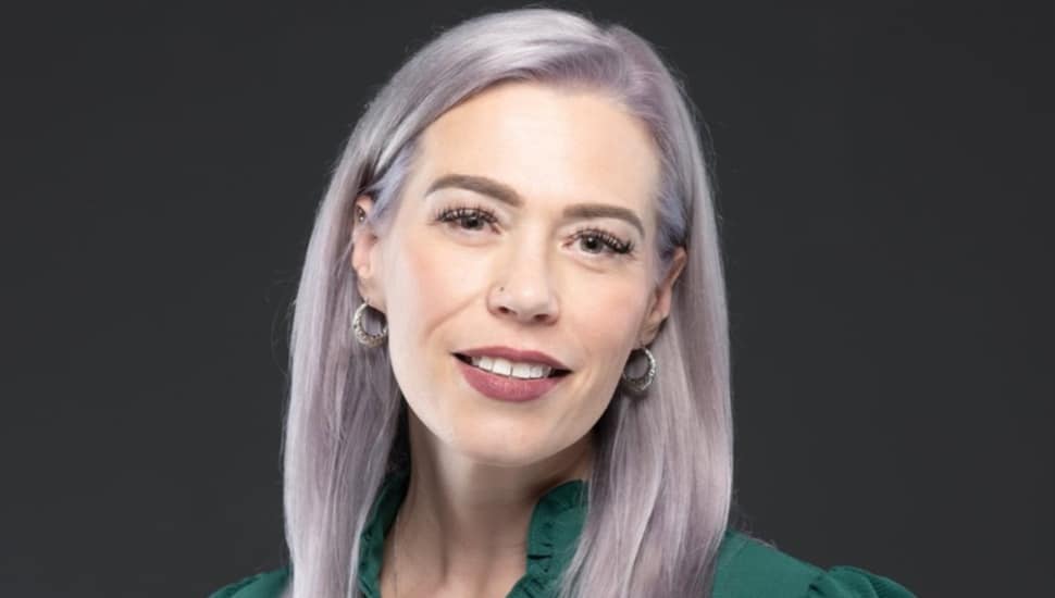 Headshot of middle-aged female paralegal.