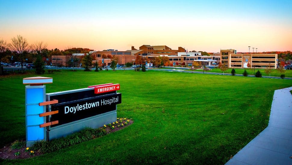 Doylestown Hospital.