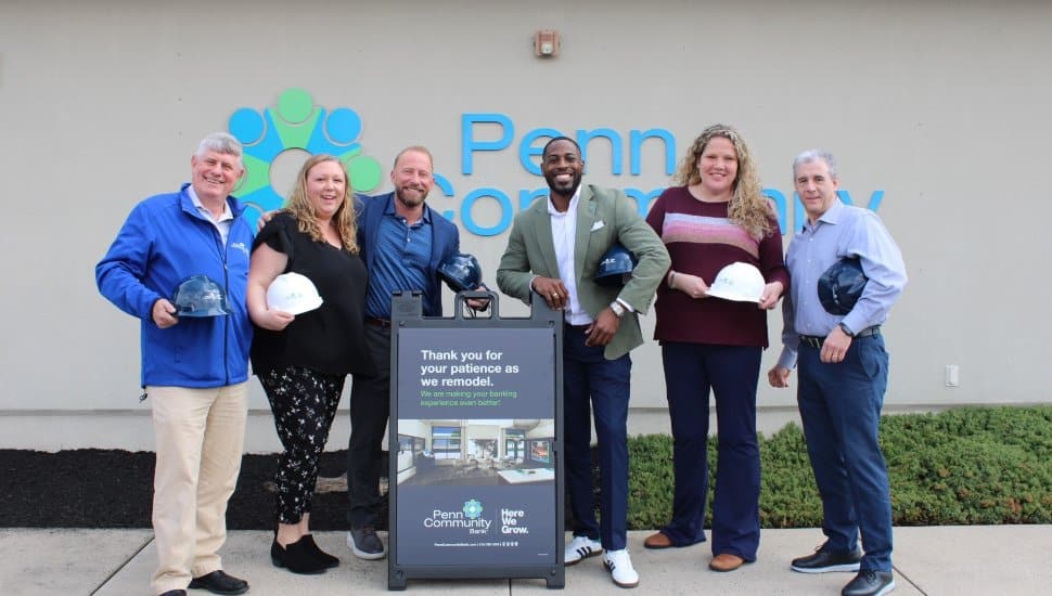 Left to Right: Charles Field, EVP/Chief Financial Officer; Jessica Althouse, AVP/Multi-Site Manager; Jake Iampietro, SVP/Director of Marketing and Retail Delivery; Bernard Tynes, EVP/Chief Consumer Banking Officer; Jessica Sweeny, SVP/Director of Building Operations & Planning; Paul Gregg, VP/Regional Manager.