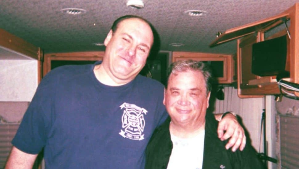 Charley Scalies and James Gandolfini.