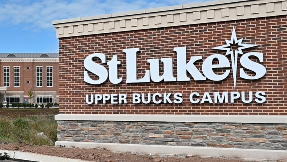 St. Luke's Upper Bucks Campus entrance sign