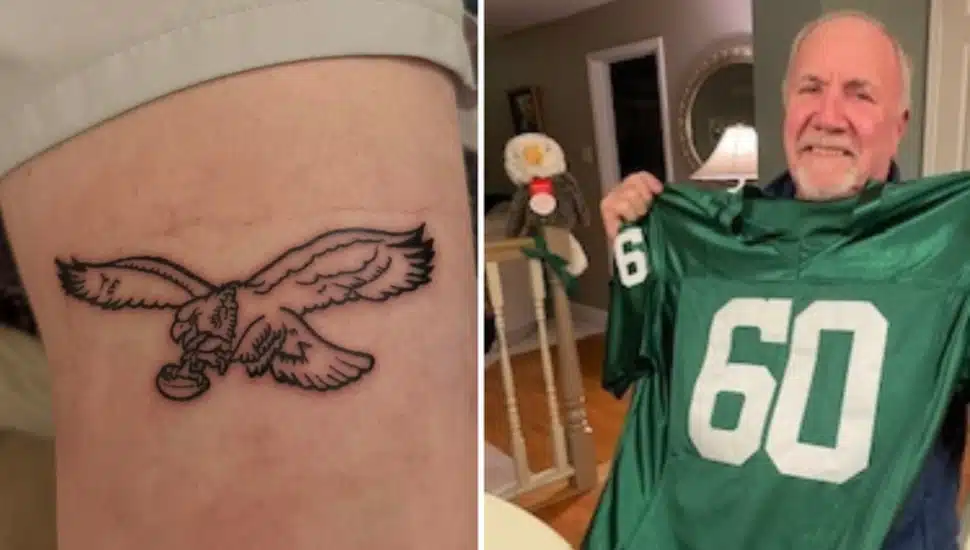 The Erwin-Ford family Eagles Tattoo