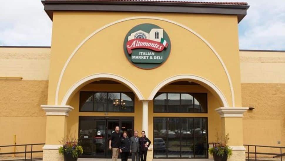 Exterior of Altomonte's Italian Market.