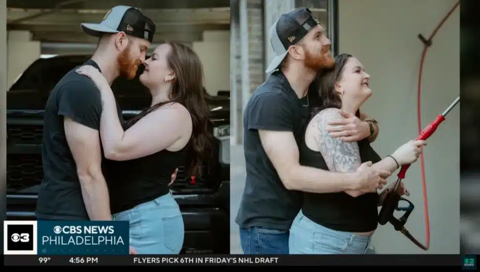 Levittown Photographer’s ‘Stranger Sessions’ Go Viral After Bucks County Shoot Sparks Real Romance