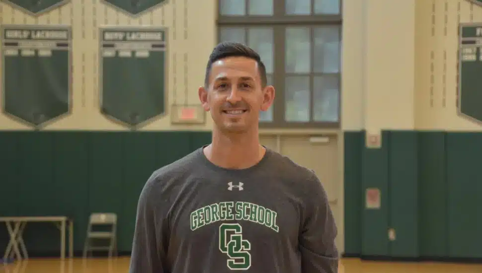 Former George School basketball coach Ben Luber.