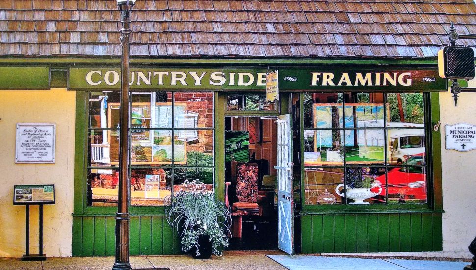 Exterior of Countryside Gallery.