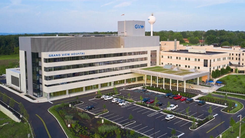 Grand View Health exterior.
