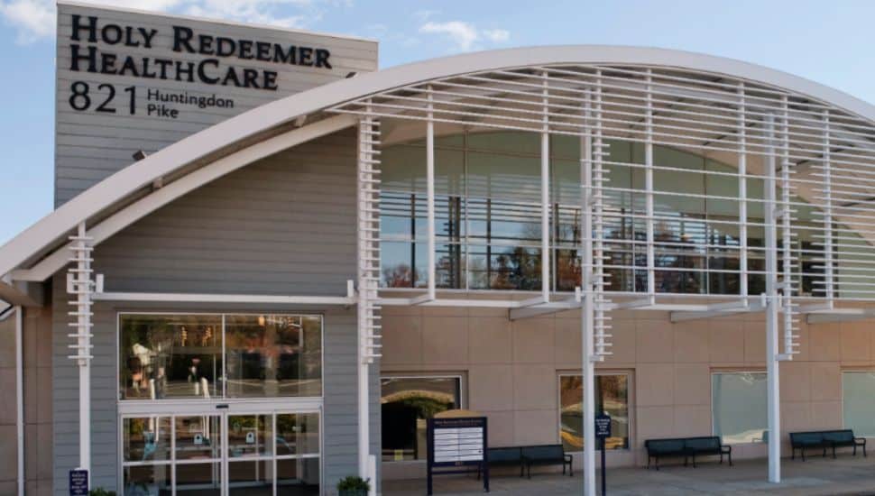 Exterior of Redeemer Health building.