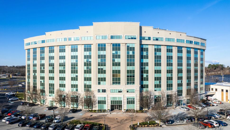 Exterior of Parkview Tower in King of Prussia.