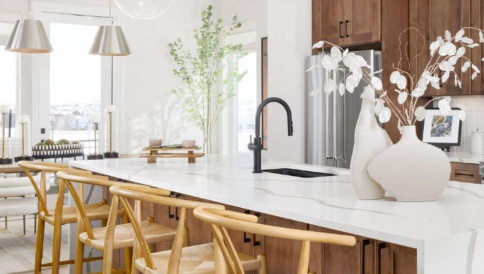 Kitchen interior.