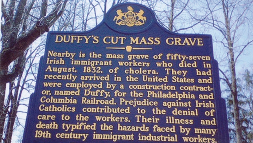 Duffy's Cut marker.
