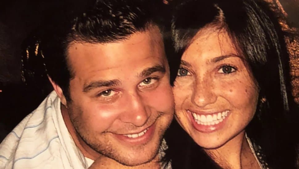 Ellen Greenberg with her then-fiancé Sam Goldberg.