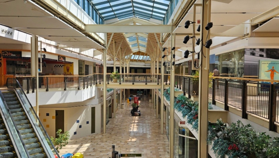 Exton Square Mall interior.