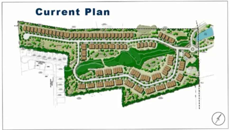 Preliminary plans for Farms Edge at Shady Brook.
