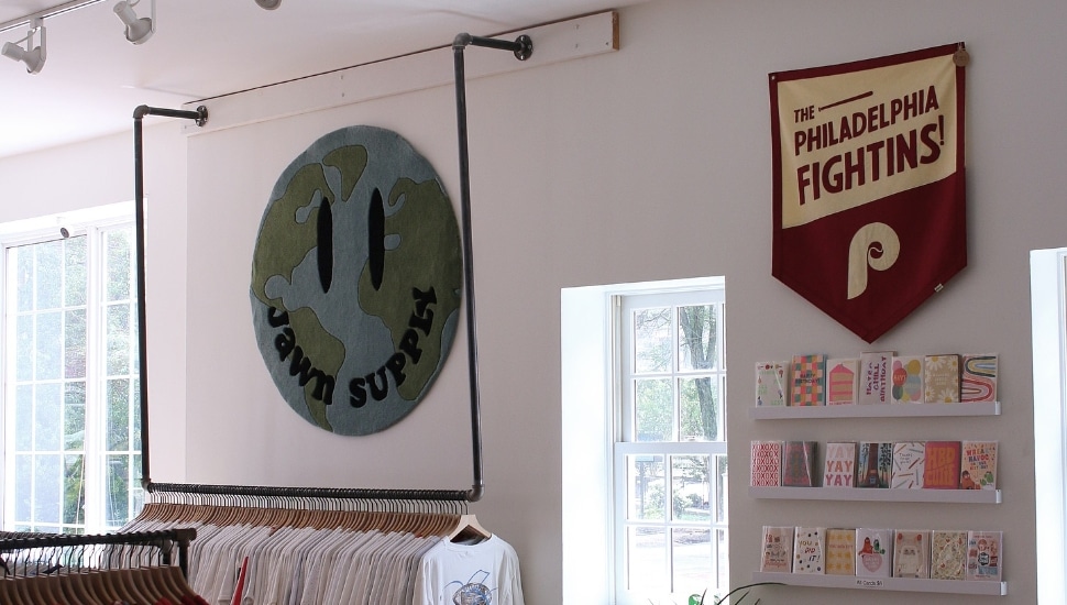 Interior of Jawn Supply.