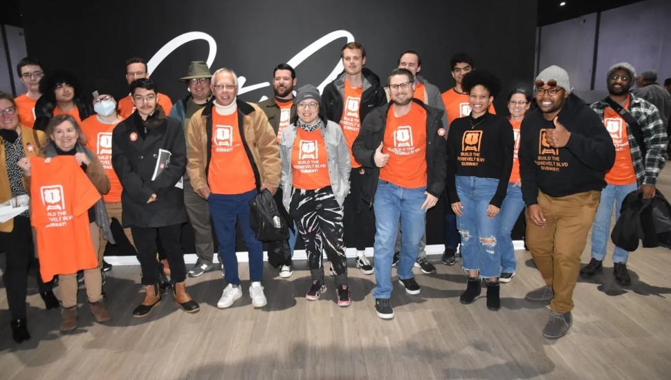 Team behind Roosevelt Boulevard project.